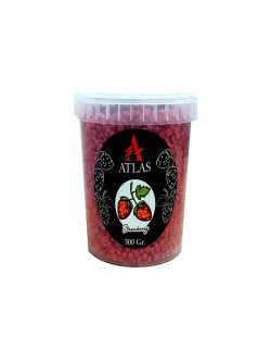 موم وکس اصلاح اطلس گرانولی مدل توت فرنگی وزن 300 گرم