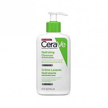 کرم مرطوب کننده مناسب پوست نرمال تا خشک مدل Hydrating سراوی، 236 میل