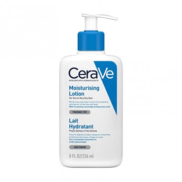 لوسیون بدن مناسب پوست خشک و خیلی خشک مدل Moisturizing سراوی 236 میل