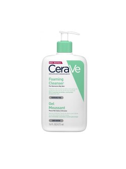 فوم شست و شوی صورت مناسب پوست نرمال تا چرب مدل Foaming Cleanser  سراوی 473 میل