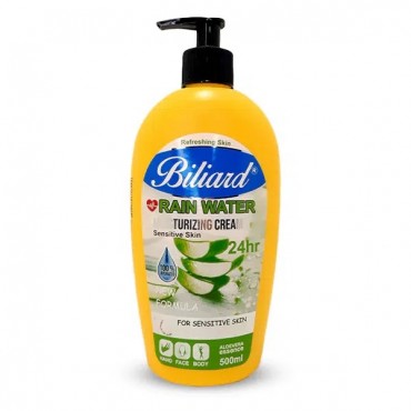 کرم مرطوب کننده آبرسان مدل پمپی رایحه آلوئه ورا Aloevera بیلیارد 500 میل