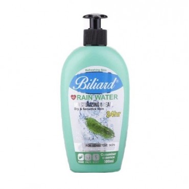 کرم مرطوب کننده آبرسان مدل پمپی رایحه خیار Cucumber بیلیارد 500 میل