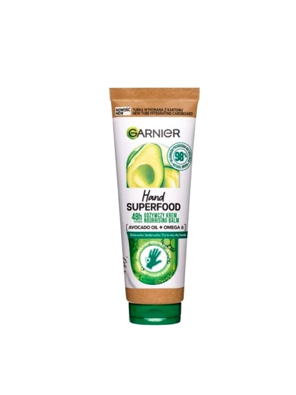 کرم دست مدل آووکادو و امگا6 سری Hand Superfood گارنیر 75 میل