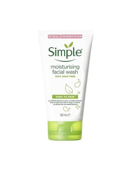 ژل شستشوی صورت مدل Moisturising سیمپل، 150 میل