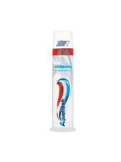 خمیر دندان پمپی مدل Whitening آکوافرش 100 میل