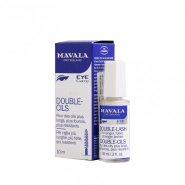 محلول تقویت کننده مژه و ابرو مدل Double Lash ماوالا 10 میل