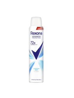 اسپری ضد تعریق زنانه مدل Cotton Dry رکسونا 200 میل