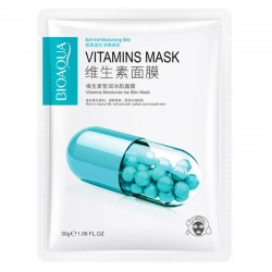 ماسک ورقه ای صورت حاوی یخ و ویتامین B6 بایوآکوا 30 گرم