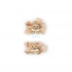 پک گیره مو طرح خرگوش کد D02 بسته 2 عددی