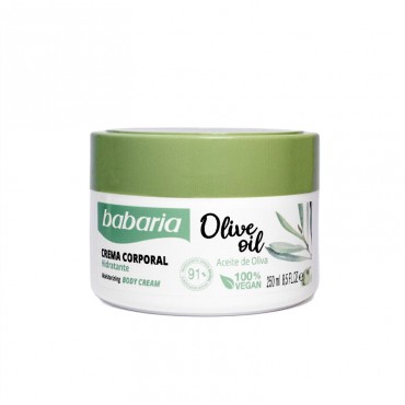 کرم بدن مدل olive oil باباریا 250 میل