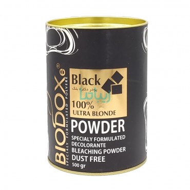 پودر دکلره بلک Black بیوداکس 500 گرم