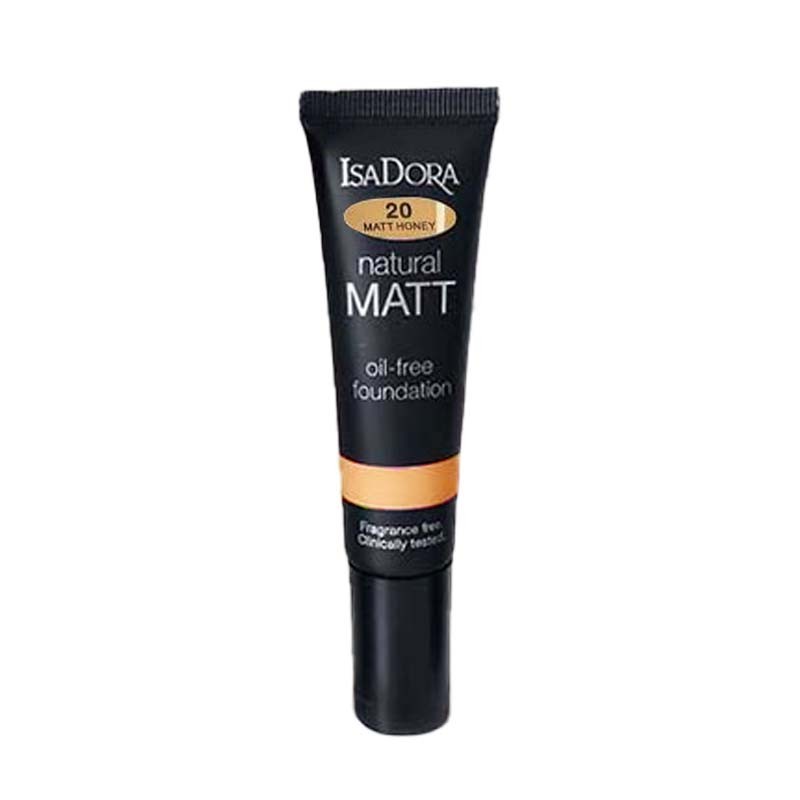 کرم پودر مدل Natural Matt ایزادورا 35 میل