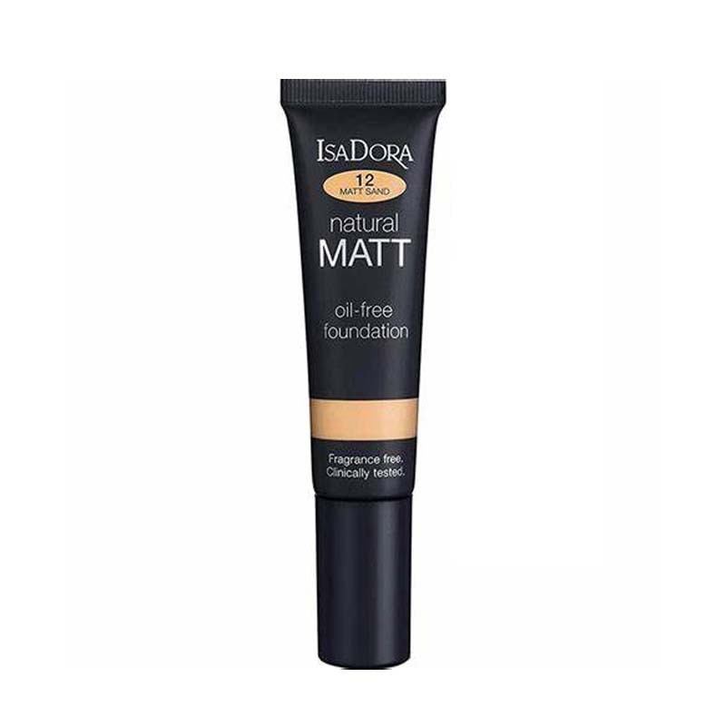 کرم پودر مدل Natural Matt ایزادورا 35 میل