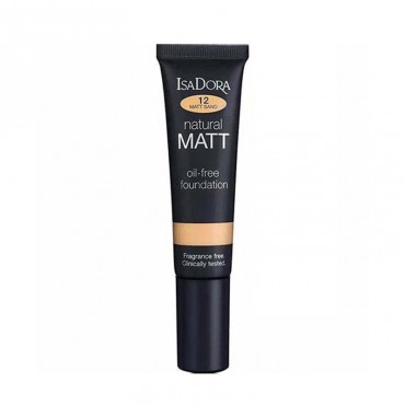 کرم پودر مدل Natural Matt ایزادورا 35 میل
