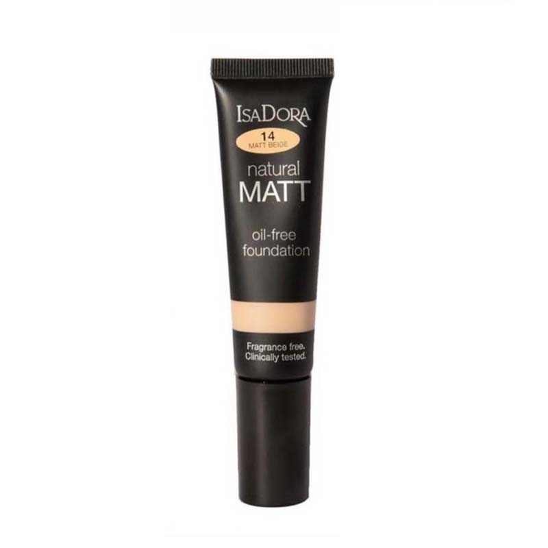کرم پودر مدل Natural Matt ایزادورا 35 میل