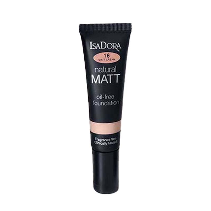 کرم پودر مدل Natural Matt ایزادورا 35 میل