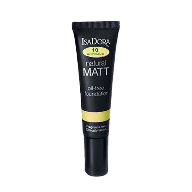 کرم پودر مدل Natural Matt ایزادورا 35 میل