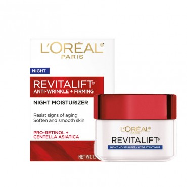 کرم ضد چروک شب لورالِِ مدل Revitalift حجم 48 گرم