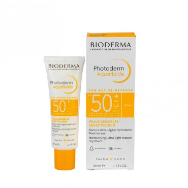 کرم ضد آفتاب مدل فلوئید Photoderm Aquafluide SPF50 بایودرما 40 میل
