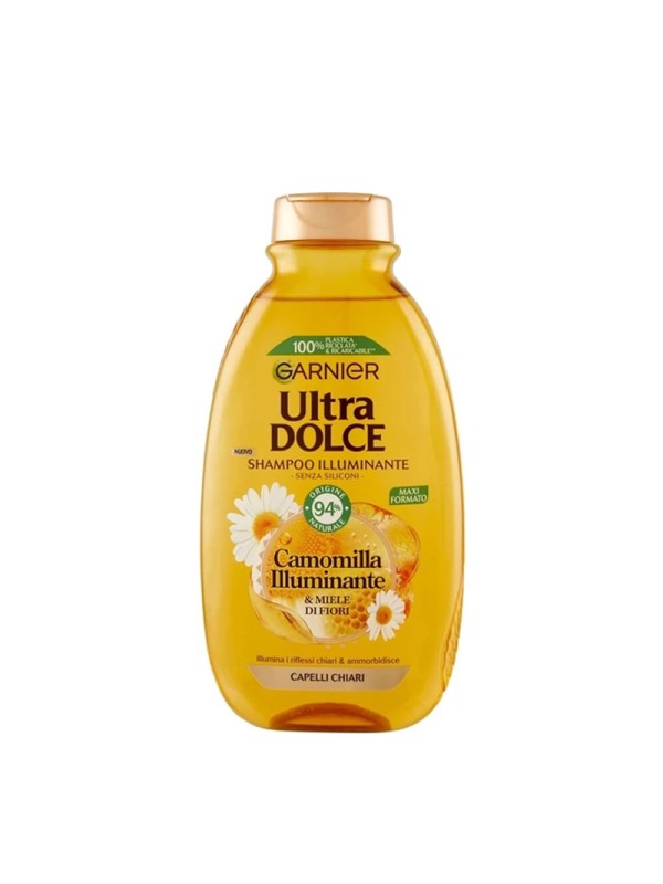 شامپو مو سری Ultra Dolce مدل Camomilla (بابونه) گارنیر 600 میل