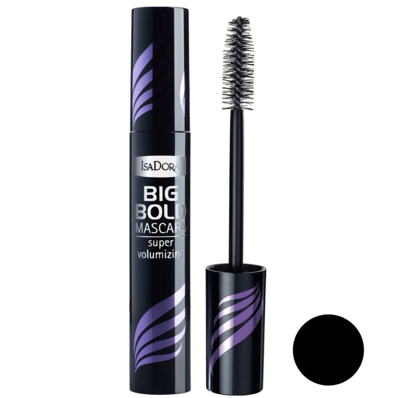 ریمل حجم دهنده مدل Big Bold کد 10 Black ایزادورا - بنفش