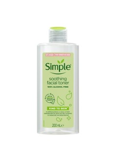 تونر صورت مدل تسکین دهنده Soothing سیمپل 200 میل