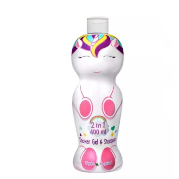 شامپو سر و بدن کودک مدل Unicorn (اسب تک شاخ) ایر وال 400 میل