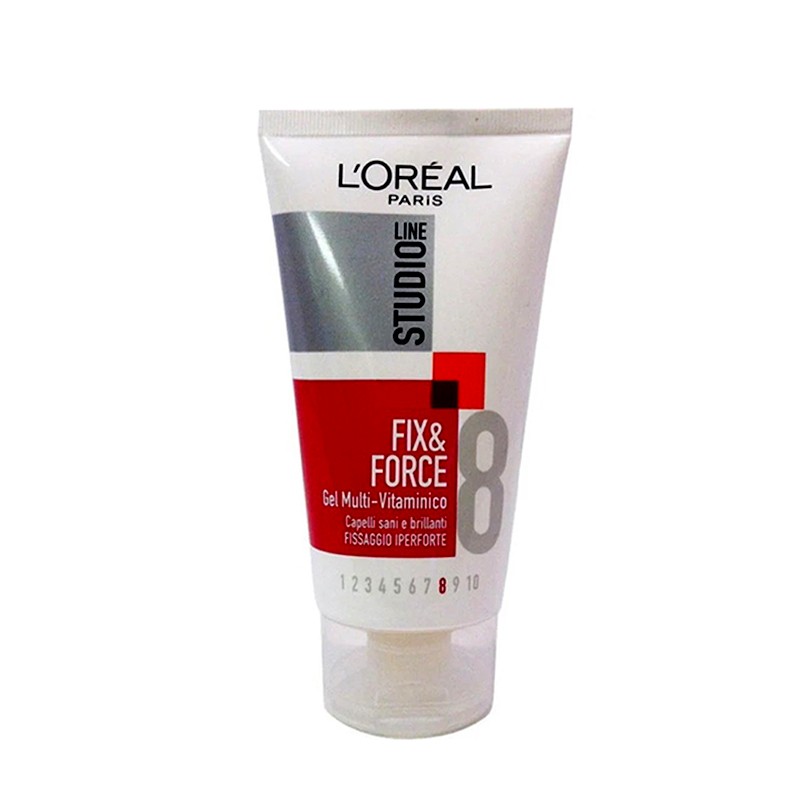 ژل مو تیوپی شماره 8 مدل Fix & Force لورال، 150 میل
