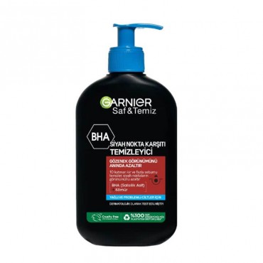 ژل شست و شوی صورت مدل BHA (زغال) گارنیر، 250 میل