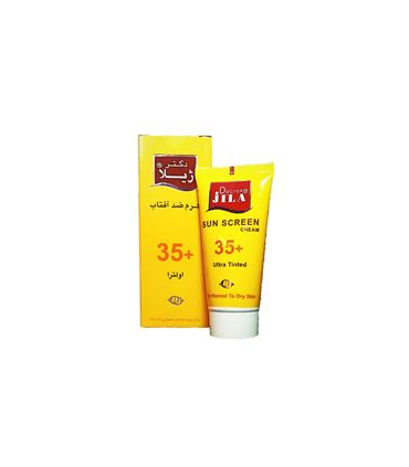 کرم ضد آفتاب SPF35 رنگی تیره اولترا دکتر ژیلا 50 گرم