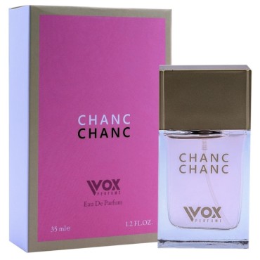 ادوپرفیوم زنانه مدل chanc chanc وکس 35 میل
