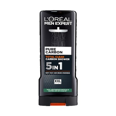 شامپو سر و بدن سری Men Expert مدل Pure Carbon لورال 400 میل