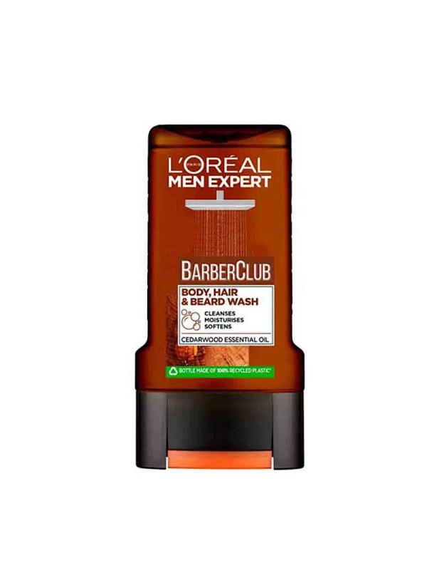 شامپو سر و بدن و ریش سری Men Expert مدل Barber Club لورال 300 میل