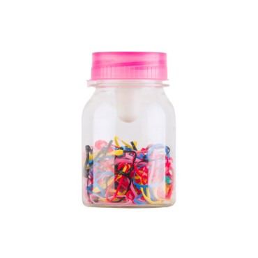 کش مو چهل گیس طرح شیشه شیر کودک مدل رنگی کد 80-35-3