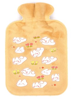 کیسه آب گرم طرح خرگوش و گل...