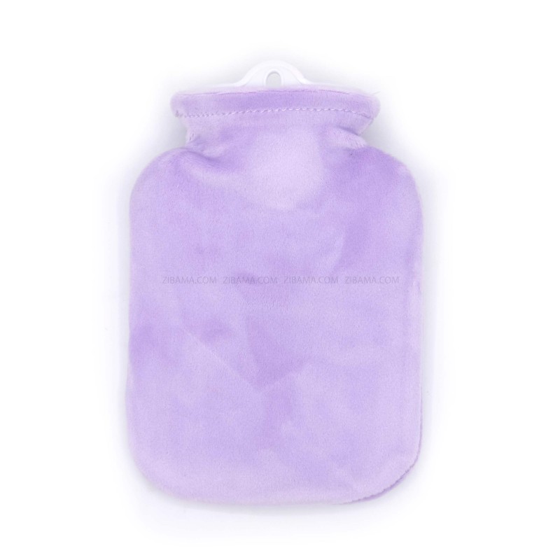 کیسه آب گرم طرح تدی سفید رنگ بنفش کد 140-4