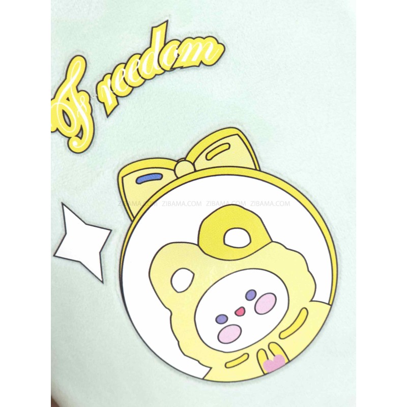 کیسه آب گرم طرح تدی زرد رنگ سبز کد 140-6