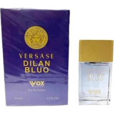 ادو پرفیوم مردانه مدل Versace Dilan Blue وکس 35 میل