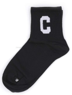 جوراب نیم ساق طرح حرف C...