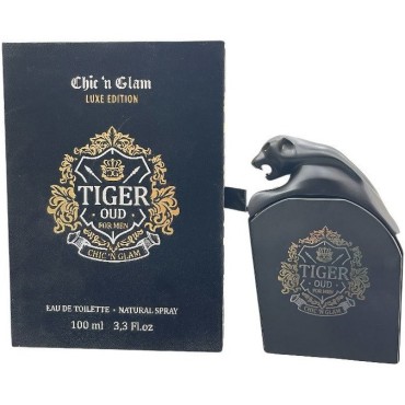 ادوپرفیوم مردانه مدل TIGER OUD چیکن گلام 100 میل