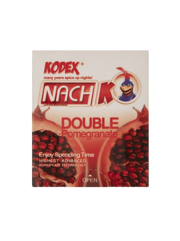 کاندوم مدل Double Pomgranate کدکس بسته 3 عددی
