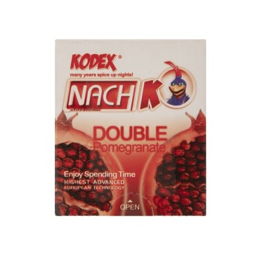 کاندوم مدل Double Pomgranate کدکس بسته 3 عددی