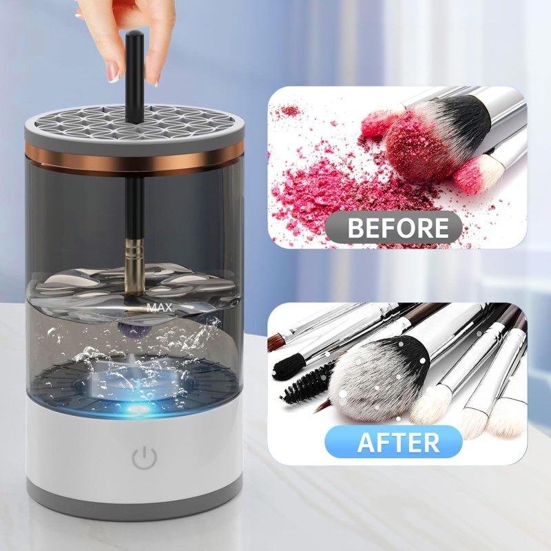 دستگاه شستشوی برس و پد آرایشی