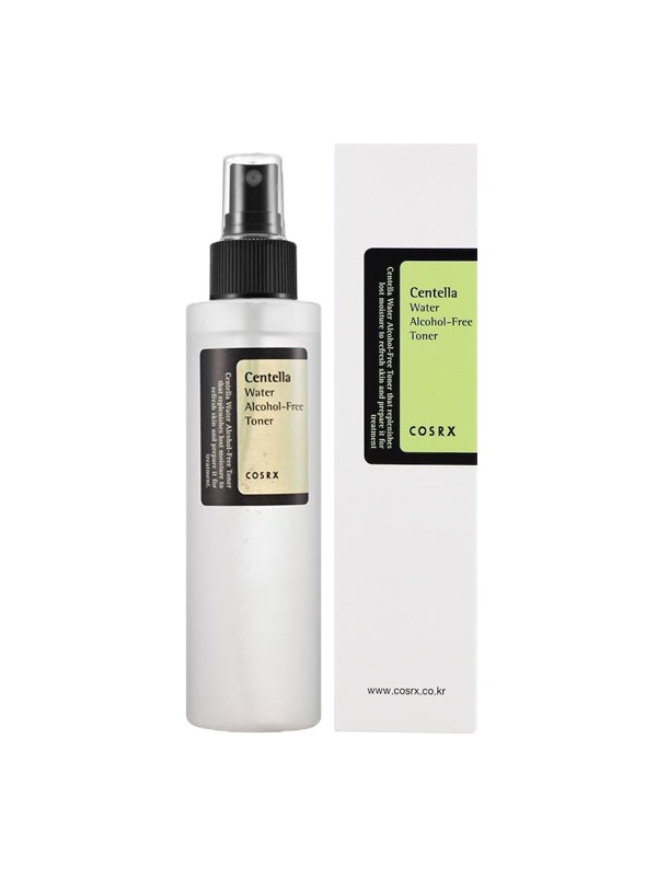 تونر آبرسان و تسکین‌دهنده مدل Centella Water Alcohol-Free کوزارکس 150 میل