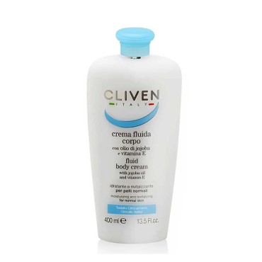 کرم آبرسان و مرطوبکننده بدن کلیون مدل Vitamin E & Fluid حجم 400 میل