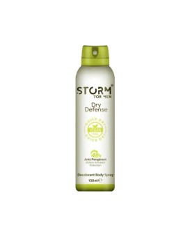 اسپری ضدتعریق مردانه مدل Dry Defense استورم 150 میل