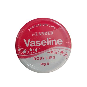 بالم لب فلزی مدل Rosey Lips دکتر لندر 20 گرم