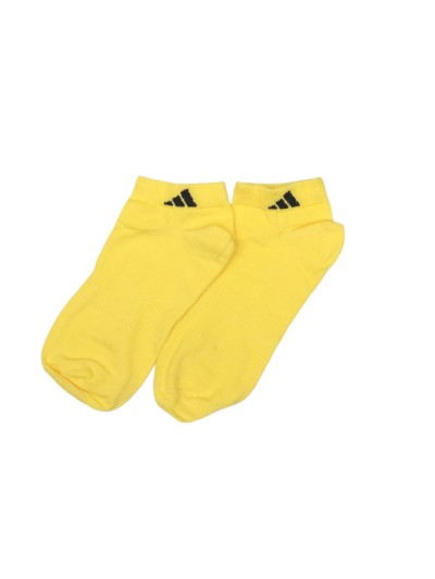 جوراب مچی مدل وسط کش طرح آدیداس Adidas طیف زرد