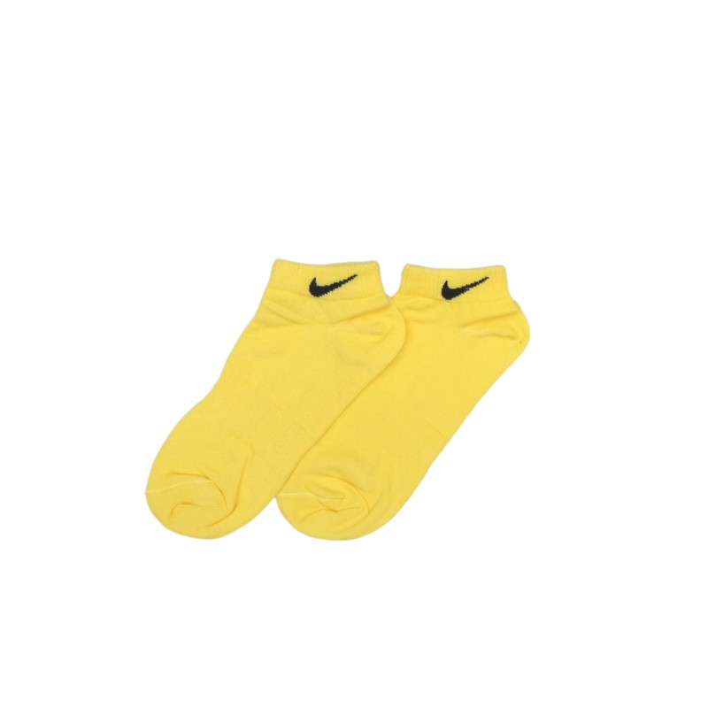 جوراب مچی مدل وسط کش طرح نایک Nike طیف زرد