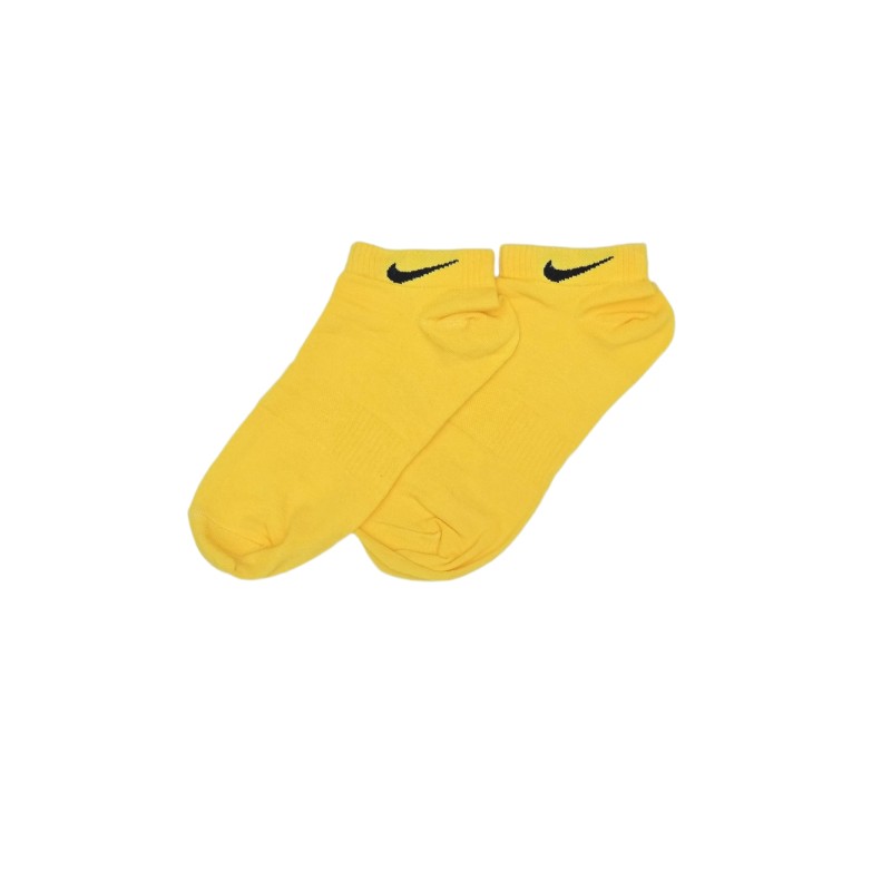 جوراب مچی مدل وسط کش طرح نایک Nike طیف زرد